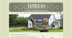 Desktop Screenshot of jorem.no